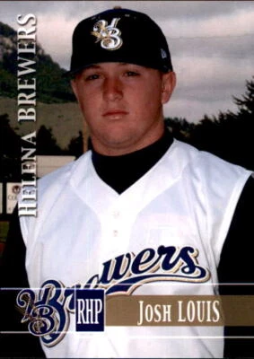 2005 Helena Brewers Team Issue 15 Josh Louis Valley Mills Texas TX Baseball Card - Image 1 of 2