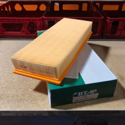 Air Filter for BMW 535i E34 E60 735i 735il E32 Cleaner 13721707021 - Image 1 of 4