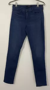 J. Brand Womens Jeans mid rise skinny Stretch Size 28 USA made lightweight blue - Picture 1 of 4