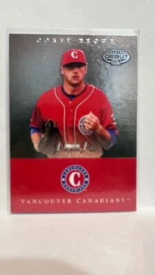 #23 Corey Brown 2007 Draft  Athletics 2007 Tristar Prospects Plus Baseball Card - Image 1 of 2