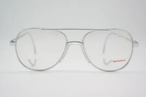 Vintage Glasses Menrad B10 Silver Oval Frames Eyeglasses - Picture 1 of 6