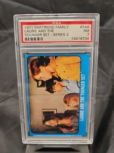 #54A Laurie and the Younger Set - 1971 Partridge Family - PSA NM7 Serie 2 - Bild 1 von 2