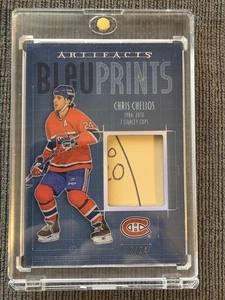 2025-26 Upper Deck Artifacts - Bleuprints Chris Chelios /24 Montreal Forum Relic - Bild 1 von 3