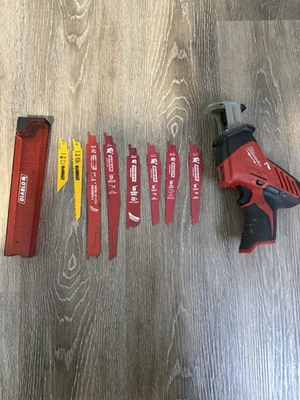Milwaukee M18 HACKZALL Reciprocating Saw - Red With Set Of saw Blades. - Image 1 of 4