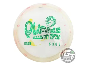 NEW DGA [TIPTON] Granite Blend Quake 173-174g Green Foil Midrange Golf Disc - Picture 1 of 1