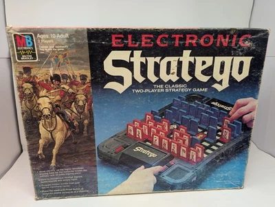 1982 Milton Bradley Electronic Stratego Board Game (see discription) - Image 1 of 4