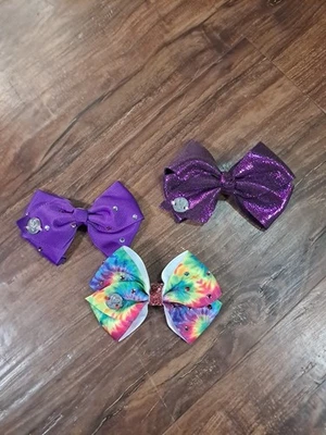Jojo Siwa Halloween Hair Bows Lot Of 3  - Image 1 of 4