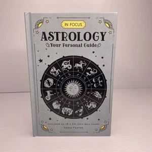 Astrology by Sasha Fenton 2018 Personal Guide Hardcover with 18x24in Wall Chart - Bild 1 von 15