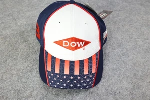 Dow Mütze Kappe Riemen hinten Herren blau weiß NASCAR Racing American Salute 2014 - Bild 1 von 7