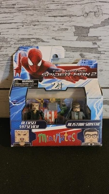Minimates The Amazing Spiderman: Aleksei Sytsevich & Alistair Smythe paquete de 2 Foto 1 de 2