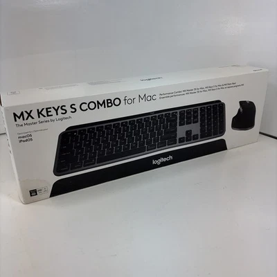 SEALED Logitech MX Keys S Combo For Mac 920-012592 - Image 1 of 4