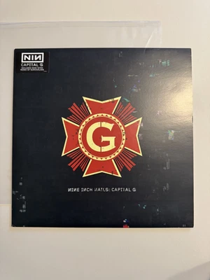 NINE INCH NAILS - Capital G 9" LIMITED VINYL 2-Tracks Trent Reznor Atticus Ross - Bild 1 von 2
