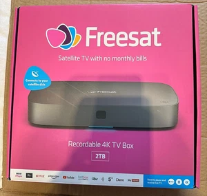 Freesat UHD-4X-2TB 3rd Generation Recordable 4K TV Box - 2TB BRAND NEW & SEALED - Picture 1 of 1