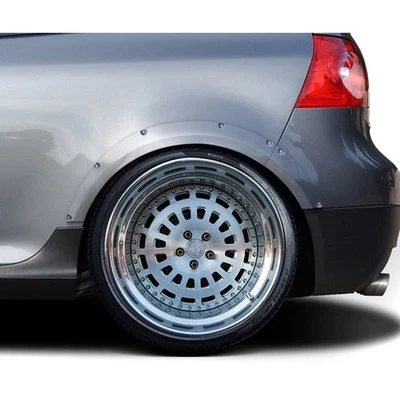 For Volkswagen GTI 06-09 Rear Fender Flares ETF Tune Style 2 Pieces Fiberglass Foto 1 de 4