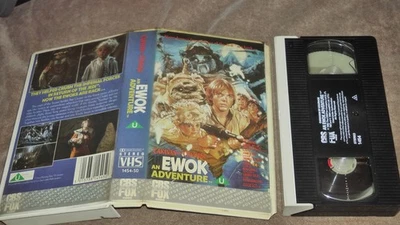 An Ewok Adventure VHS Video Tape Ex Rental Pre Cert CBS/FOX Star Wars - Image 1 of 4
