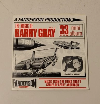 The Music of Barry Gray Volume 2 33 RPM Mini Album Thunderbirds - Image 1 of 4