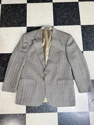 Blazer Vintage Polo Ralph Lauren University Club Lana Tweed Espiga Talla 44 R Foto 1 de 4