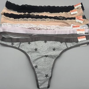 Jenni Intimates Tanga Unterwäsche Höschen Größe 3XL XXXL 7 Paar Mehrfarbig - Bild 1 von 4