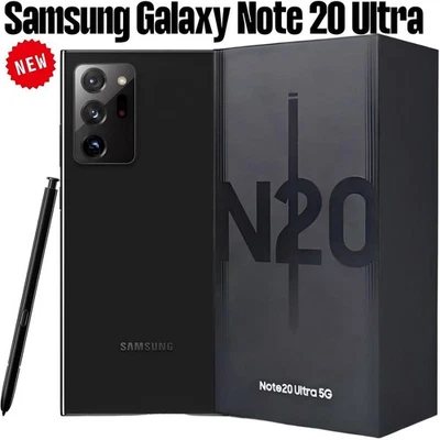Новый Samsung Galaxy Note 20 Ultra 5G N986U 128GB Verizon AT&T T-Mobile разблокированный - Изображение 1 из 4