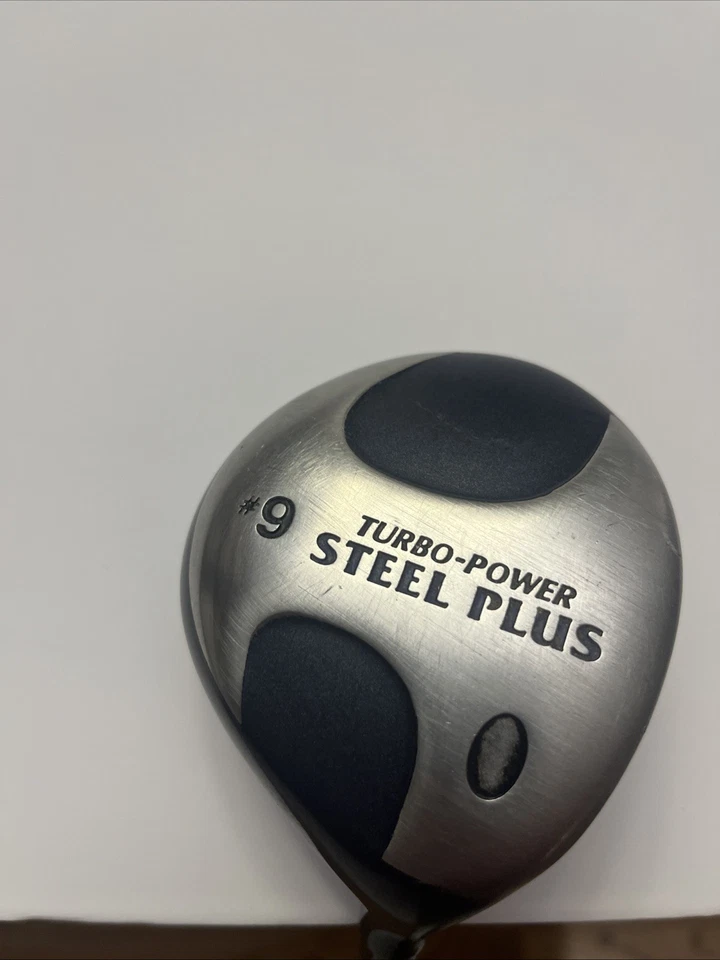 Turbo Power Steel Plus 9 Wood / RH / Regular Steel Shaft - 41.5" - Lamkin Grip - Image 1 of 4