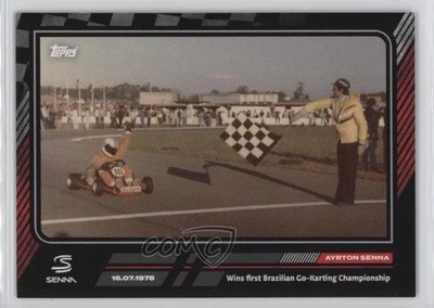 2023 The Story of Ayrton Senna Wins first Brazilian Go-Karting Championship HOF - Image 1 of 2