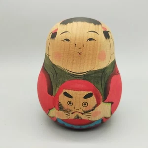 Japanische Holzpuppe Kokeshi Daruma Kokeshi Sasamori Junichi - Bild 1 von 20