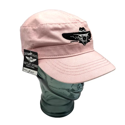 NUEVO De colección Y2K Hueso Papá Bebé Rosa Vaquero Calavera Bordado Cadete Sombrero OSFM Foto 1 de 4