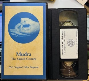 Mudra : The Sacred Gesture H.E. Chagdud Tulku Rinpoche (VHS Cassette Tape) OOP - Picture 1 of 2