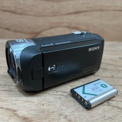Sony HDR-CX405 Handycam 60X Full HD Camcorder With Battery Camera Works - Image 1 of 4