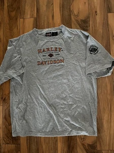 Camiseta Harley Davidson New York City Motociclista Gris Para Hombre XL - Imagen 1 de 4