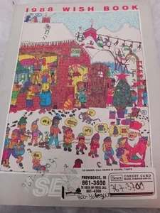 VINTAGE 1988 SEARS CHRISTMAS WISH BOOK - NINTENDO/BARBIE/FASHION/GI JOE & MORE! - Bild 1 von 24