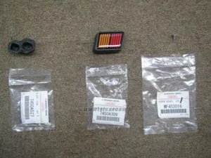 JUEGO EMBLEMA MITSUBISHI LANCER EVOLUTION RALLIART X3 piezas 7450A527 MF453016 JDM real - Imagen 1 de 24