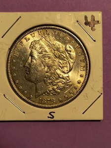 1878 s morgan silver dollar - Picture 1 of 12