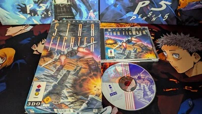 3DO - Star Fighter (1995) Very Rare Long Box Tested Working  - Image 1 of 4