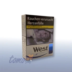 1 Stange West Silver Zigaretten 8x 29 Stück / 9,90€ - Bild 1 von 1