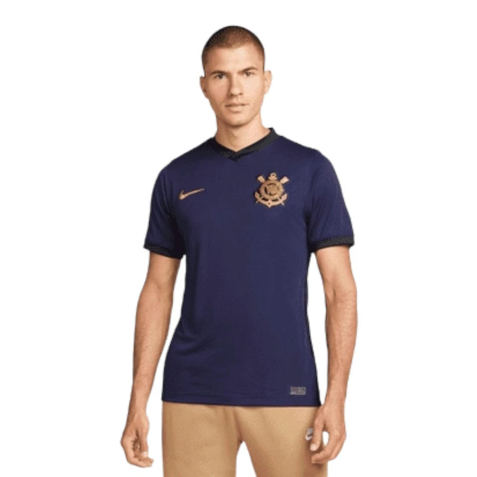 Nike Corinthians Third Match Soccer Jersey 2021/22 Men's Medium DB5890-594"