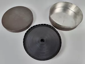 Vintage SELO Metal Movie Film Cassette Metal Case With 16mm Celluloid Film Roll - Bild 1 von 14