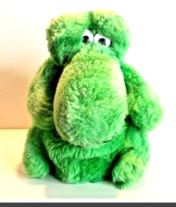 Lipton Tea Mascot Plush Rare Large Nose Dragon Vintage 1981 10" Hand Puppet - Picture 1 of 9