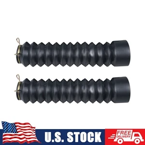 For Honda 1982-1984 ATC185 ATC200 Upright Fork Boot Cover Gators Sleeves 30mm - Foto 1 di 7