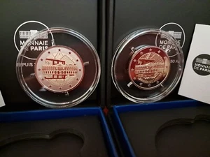 Frankreich, 2025, 2 Euro PP !! The Reverse Proof + Proof!! Lamelle! - Bild 1 von 8