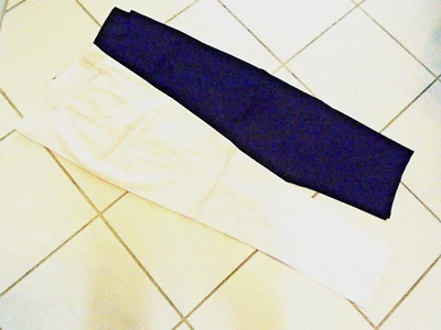 I.N.C. & DAVID PAUL -  2 PAIR WOMEN'S SIZE 6 PANTS - BLACK & WHITE -  MUST SEE - Image 1 of 4