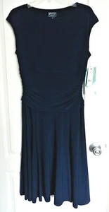 NWT AMERICAN LIVING Navy Mother of Bride Special Occasion Dress Sz 12 - Picture 1 of 3