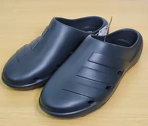 Adidas Adicane Clogs Adult Slide Carbon / Core Black Sandals HQ9918 - Picture 1 of 5