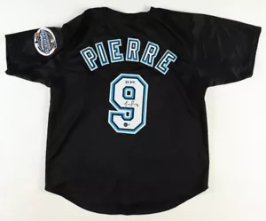 Juan Pierre Signed Florida Marlins Jersey Inscribed "03 WSC"(Beckett) Outfielder - Picture 1 of 7