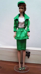 Barbie 1961 #5 Roter Kopf. Dressed in #959/1612 + Original Badesuite. - Bild 1 von 12