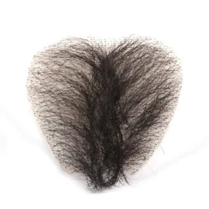 Pegatinas de cabello púbico falso Merkin Body Hair muñeca de silicona simulación cabello púbico - Imagen 1 de 1