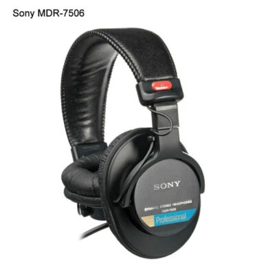Sony MDR-7506 Professional Studio Large Diaphragm Wired Headset