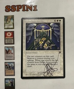 MTG Artist Proof signiert Amy Weber Legends Divined Intervention - Bild 1 von 2