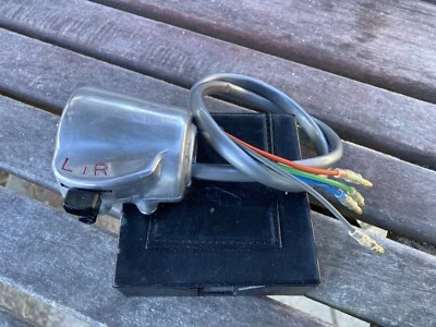 Interruptor de señal de giro y bocina vintage 1973-1975 Honda ST90 XL70 CL125S - LH Foto 1 de 4
