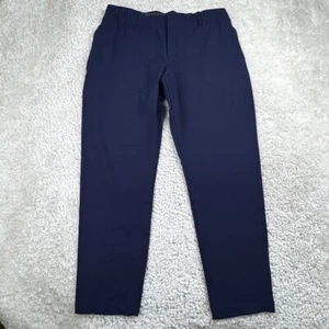 Under Armour Links Golf Ankle Pant Stretch Navy Blue Womens 16 - Picture 1 of 9